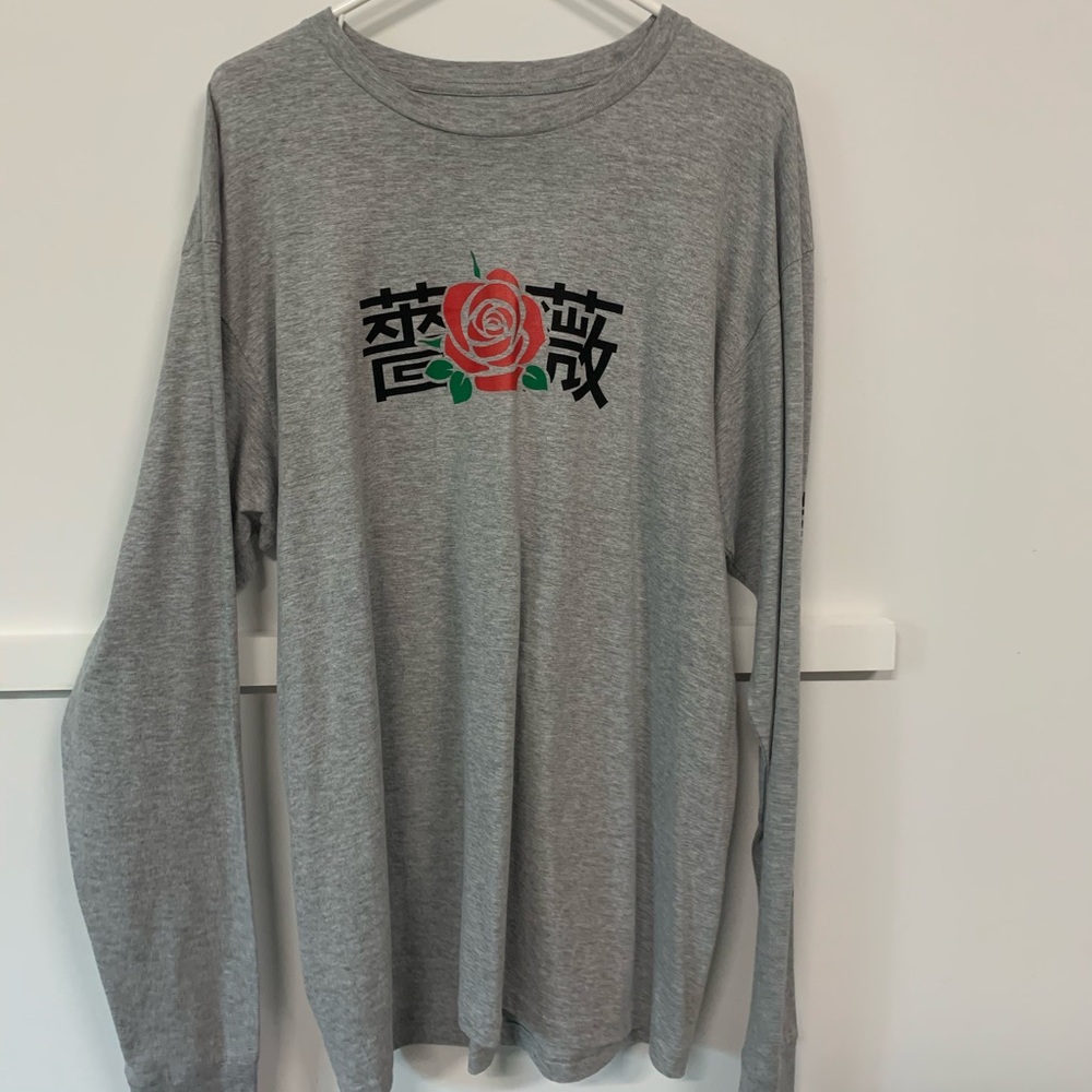 Japanese rose shirt